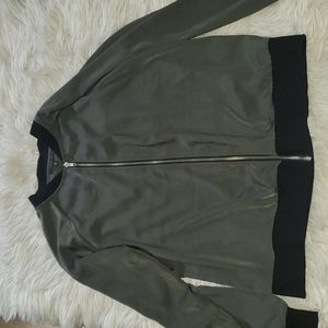 ~~West Kei Green Lightweight Bomber Zip-Up – Size Medium~~